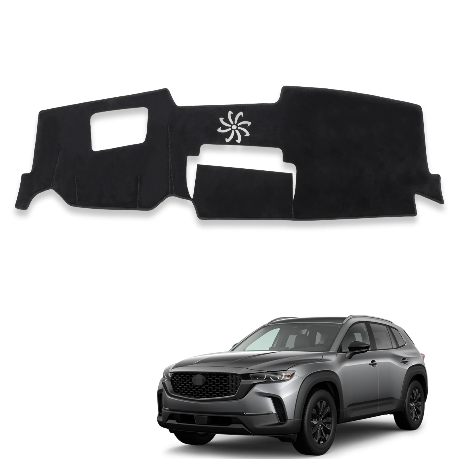 Dashboard Cover Pad for Mazda CX-50 CX50 Anti-Slip Dash Mat Dashmat Car Accessories Sunshade Protective Carpet