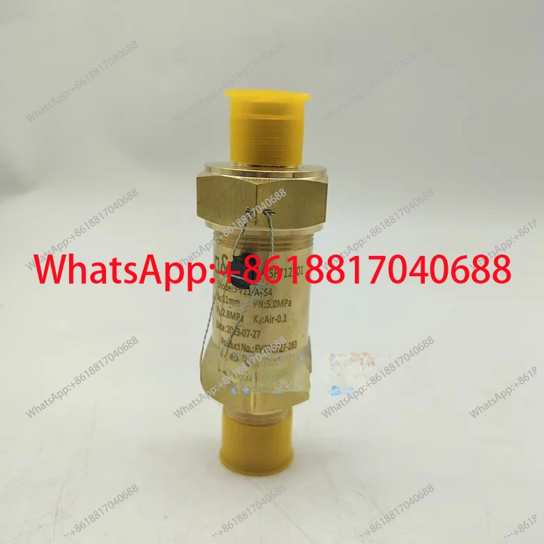 

Refrigeration unit Refrigeration equipment, safety valve FV08-A3S3 FV11-A4S4 A6B6 A8B8