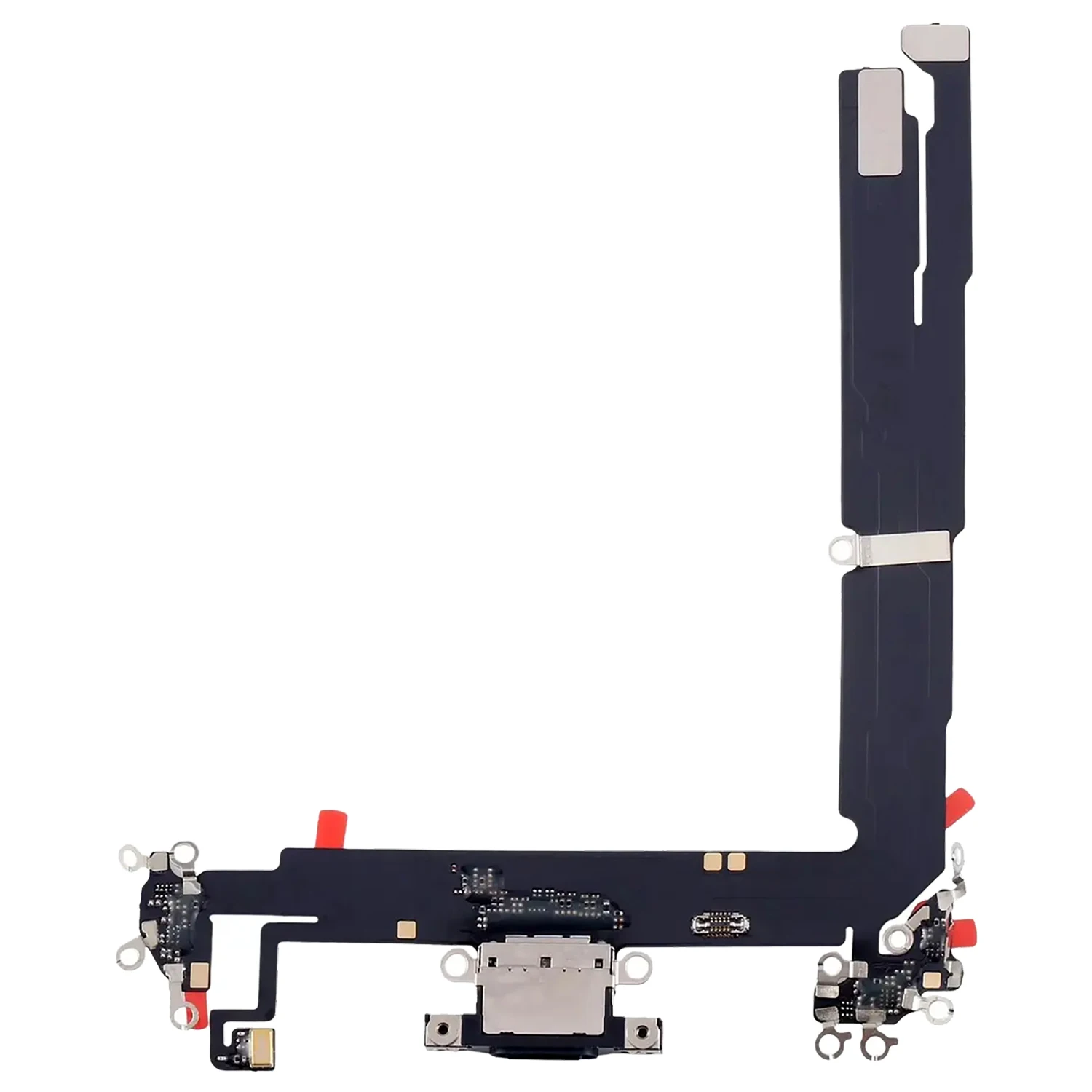 Charging Port Flex Cable for iPhone 16 Plus, Charging Port Dock Connector, Without Repair Assembly
