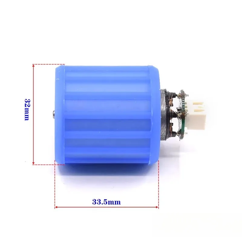 DC 310V 10w RPM High Speed Brushless DC Motor - Miniature Ducted Fan Aluminum Impeller for Hair Dryer, Blower, DIY Projects