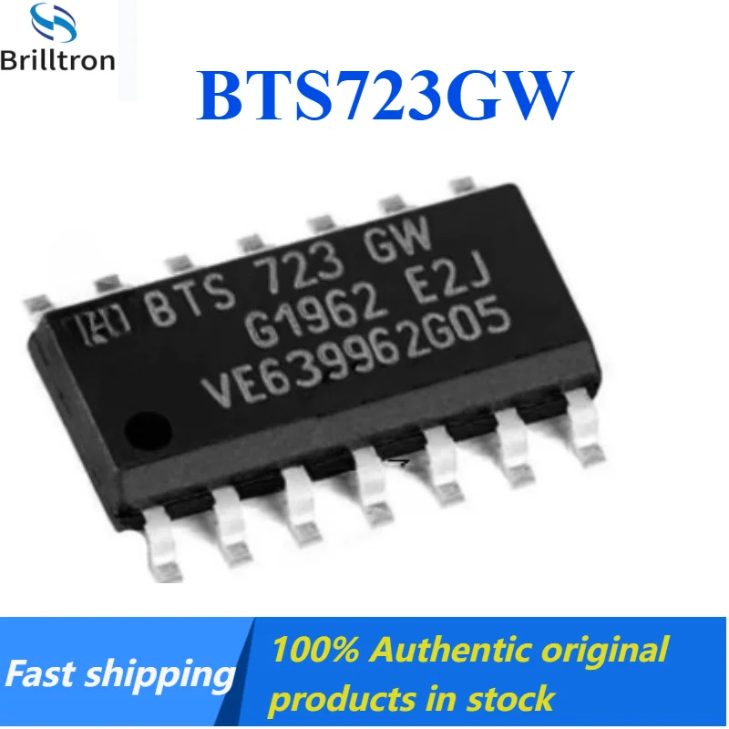 10-30PCS New BTS723GW BTS723 SOP-14 Bridge Driver Internal Switching Chip IC Brand New Original in Stock Fast Shipping.