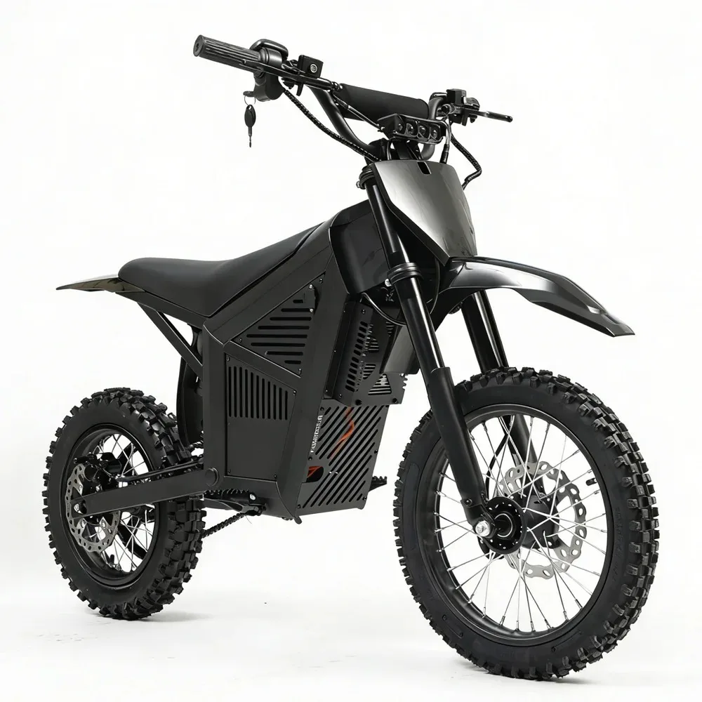 

Электромотоцикл City Street 1500W 48V 21AH, скорость 55 км/ч, передние и задние масляные тормоза, LED-фары, комфортная езда, склад в США