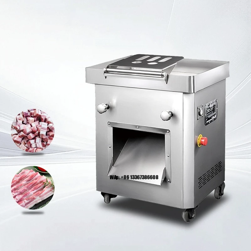 Factory Direct Sales Commercial Meat Cutting Machine Meat Slicer and Shredder for Meat Processing Plants