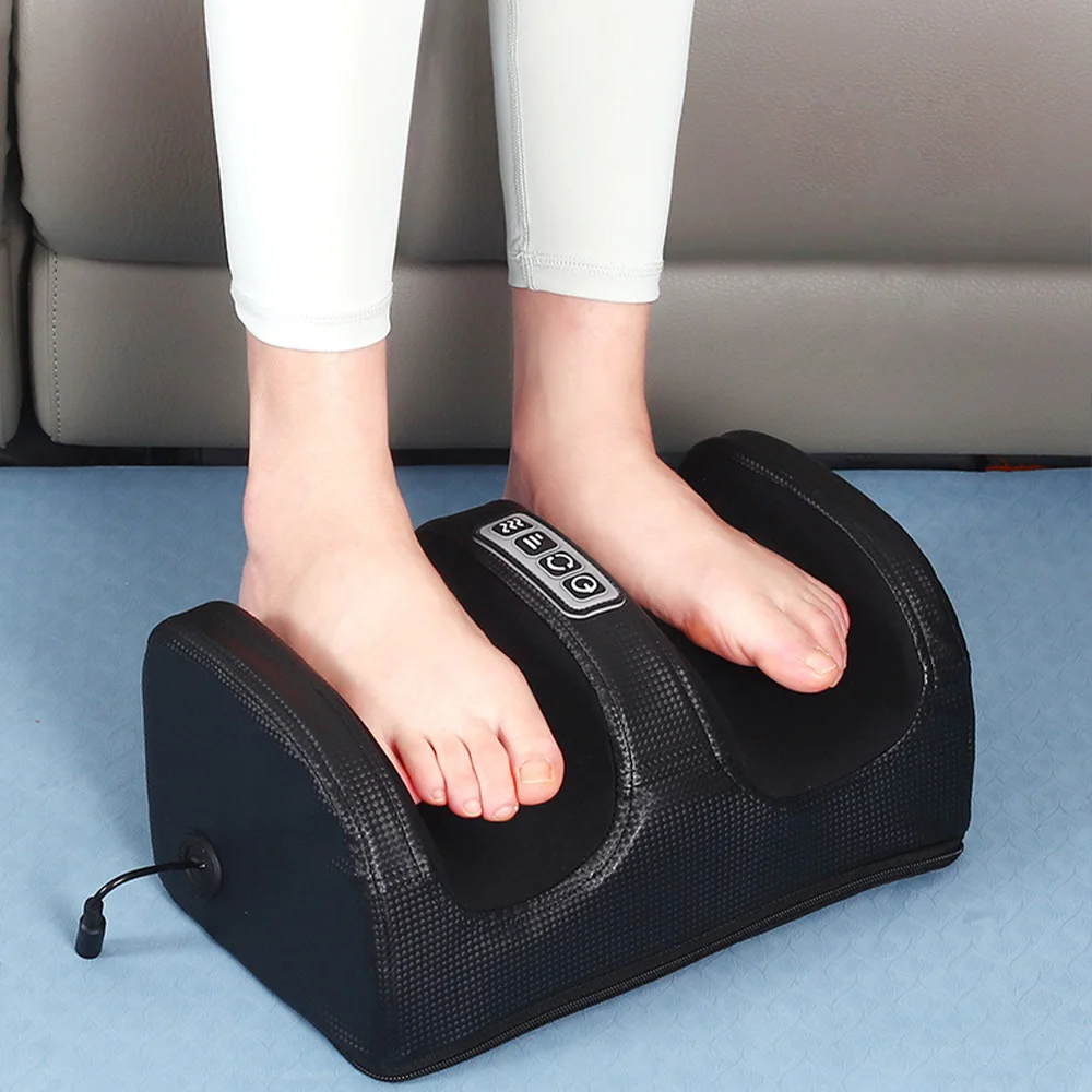 Ohio eur électrique pour les pieds et les jambes, appareil de massage, thérapie shipetrol, relaxation, soins de santé, chauffage infrarouge, pétrissage musculaire profond, rouleau, nouveau