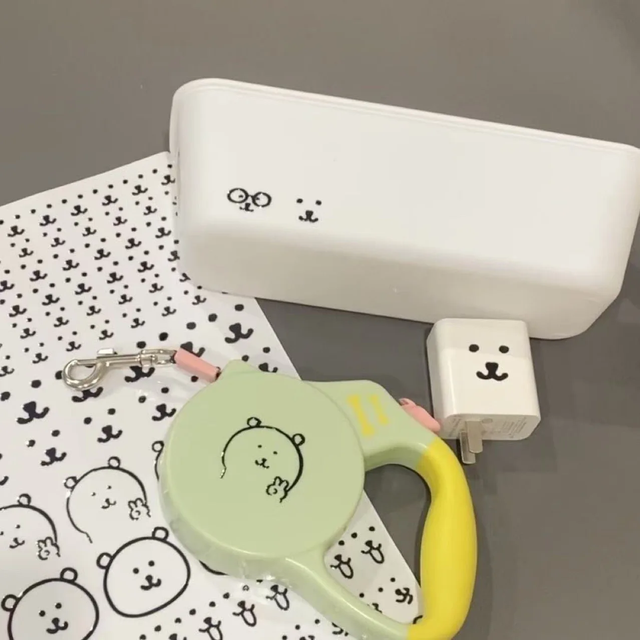 New Popular Joke Bear Water Cup Sticker 1/3/6PCS Cute Cartoon Transfer Sticker Waterproof Scratch-resistant Computer Decoration