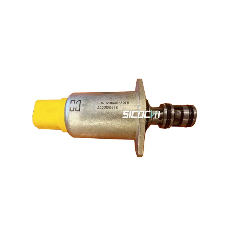 F06-12D1AAB-A01B excavator solenoid valve F0612D1AABA01B 222310068E applicable to XCMG 60 75 80 hydraulic valve