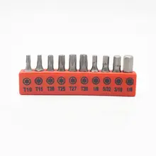 1 4 inch hex screwdriver bits with holder #5