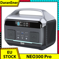 DaranEner NEO300 Pro Portable Power Station, 299Wh LiFePO4 Battery, 600W Output, 5 Ports, 4 LED Mode