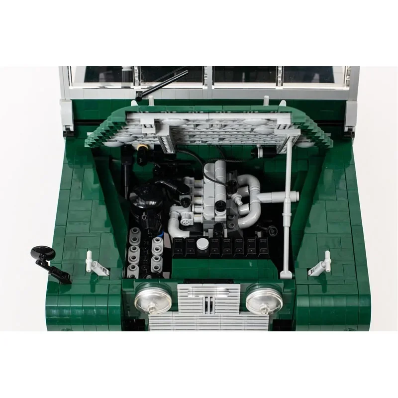 MOC-91183 Neue klassische ikonische Sportwagen-Rennblöcke Modell 3135 Teile MOC Kreative Jungen Kinder Geburtstag Bausteine Geschenk