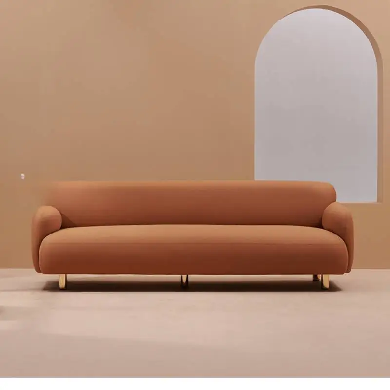 Sofá reclinable con relleno de reposabrazos, salón iluminado a prueba de agua, diseño de chaise inflable, salón nórdico Puff Sillon moderno