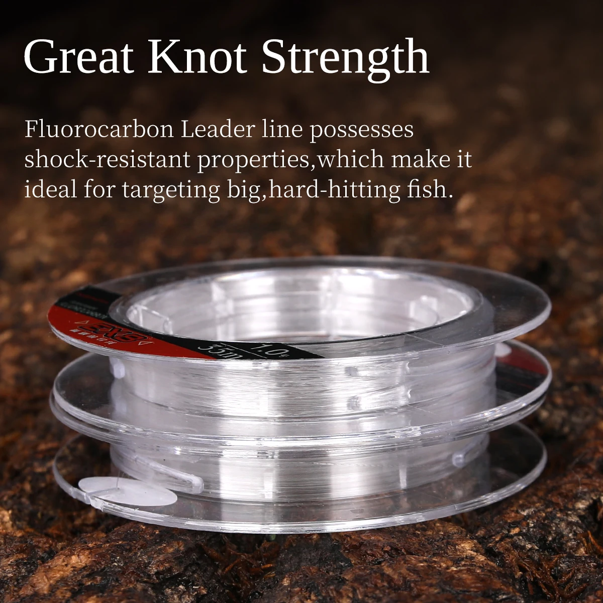 Líder fluorocarbono Tsurinoya EX8 – Alta resistencia para carpa - imagen 3