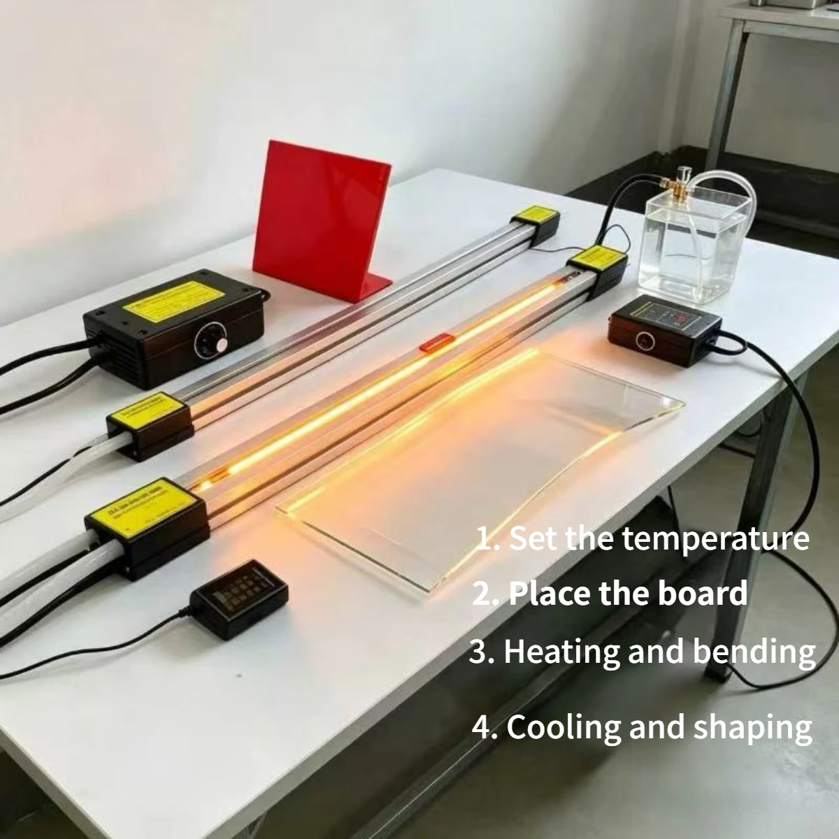 220V European British Standard Acrylic Bending Machine PC/PVC Organic Glass Advertising Hot