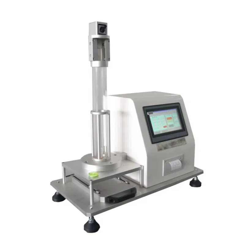 Professional Foam Drop Ball Rebound Resilience Tester Drop Ball Impact Tester Polymeric Materials Ball Rebound Elasticity Tester