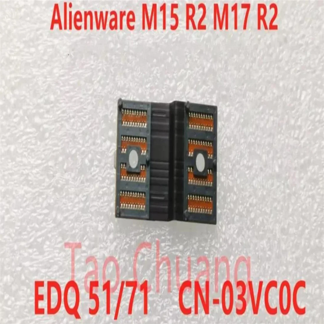 FOR DELL Alienware M15 R2 M17 R2 Gold Finger VGA Connector Cable UFK2218 EDQ 51/71 03VC0C 3VC0C