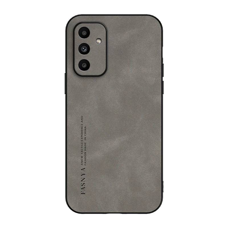 حافظة جلدية لهاتف سامسونج جالاكسي A15 A25 A35 A55 A05 A05S 5G غطاء خلفي من جلد الغنم