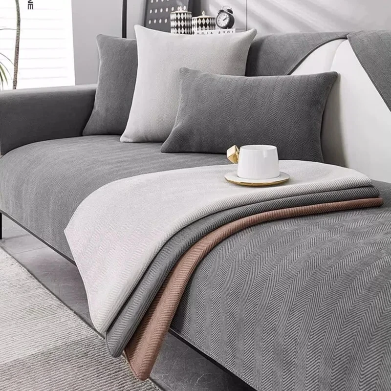 1PC Chenille Sofa Cover Anti-Slip Sofa Towel Four Seasons Universal Couch Slipcover for Living Room Home Decoration 쇼파커버