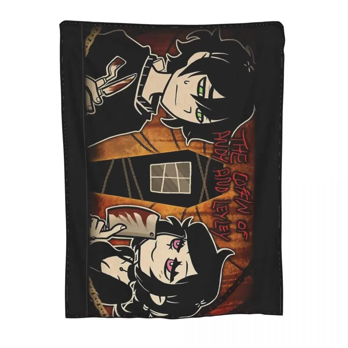 The Coffin Of Andy And Leyley Art Blankets Flannel Awesome Soft Throw Blanket for Coverlet Textile Decor