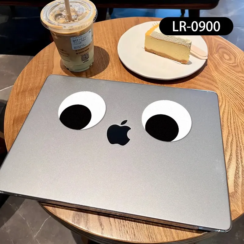 Fun Cute Big Eyes Clear Crystal Laptop Case For Macbook Air 13.6 M4 NEO 15 M3 For Mac Book Pro 13 M1 M2 14 M4 M5 16 Hard Cover