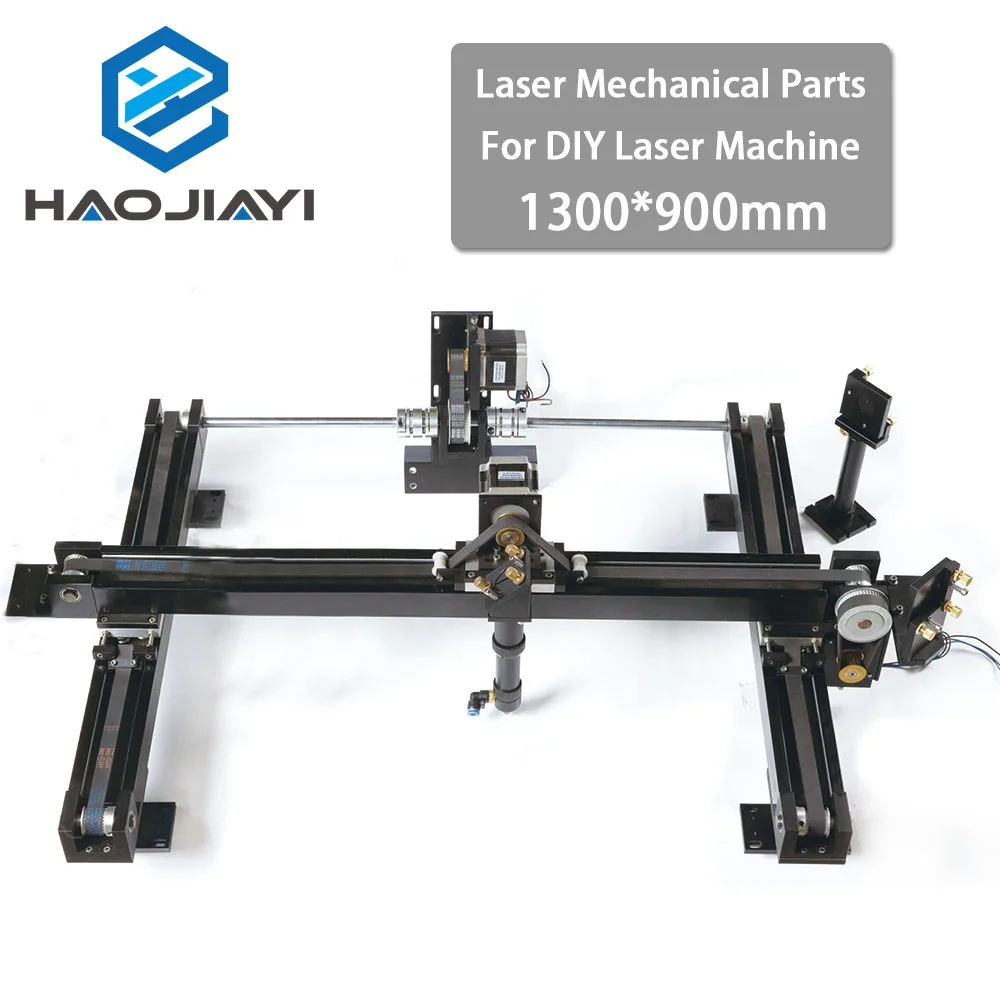 HAOJIAYI Co2 DIY Laser Cutter Set 1300*900mm Size Mechanical Laser Spare Parts Kit