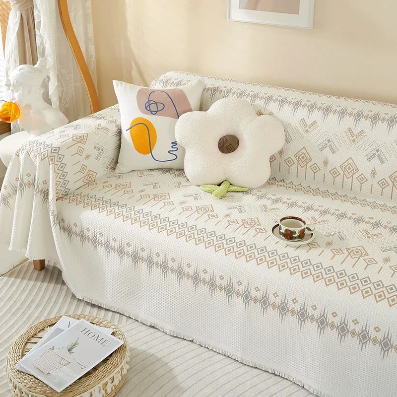 One Piece Full Wrap Sofa Cover Blanket Universal Sofa Slipcover All Season Household Textile Products