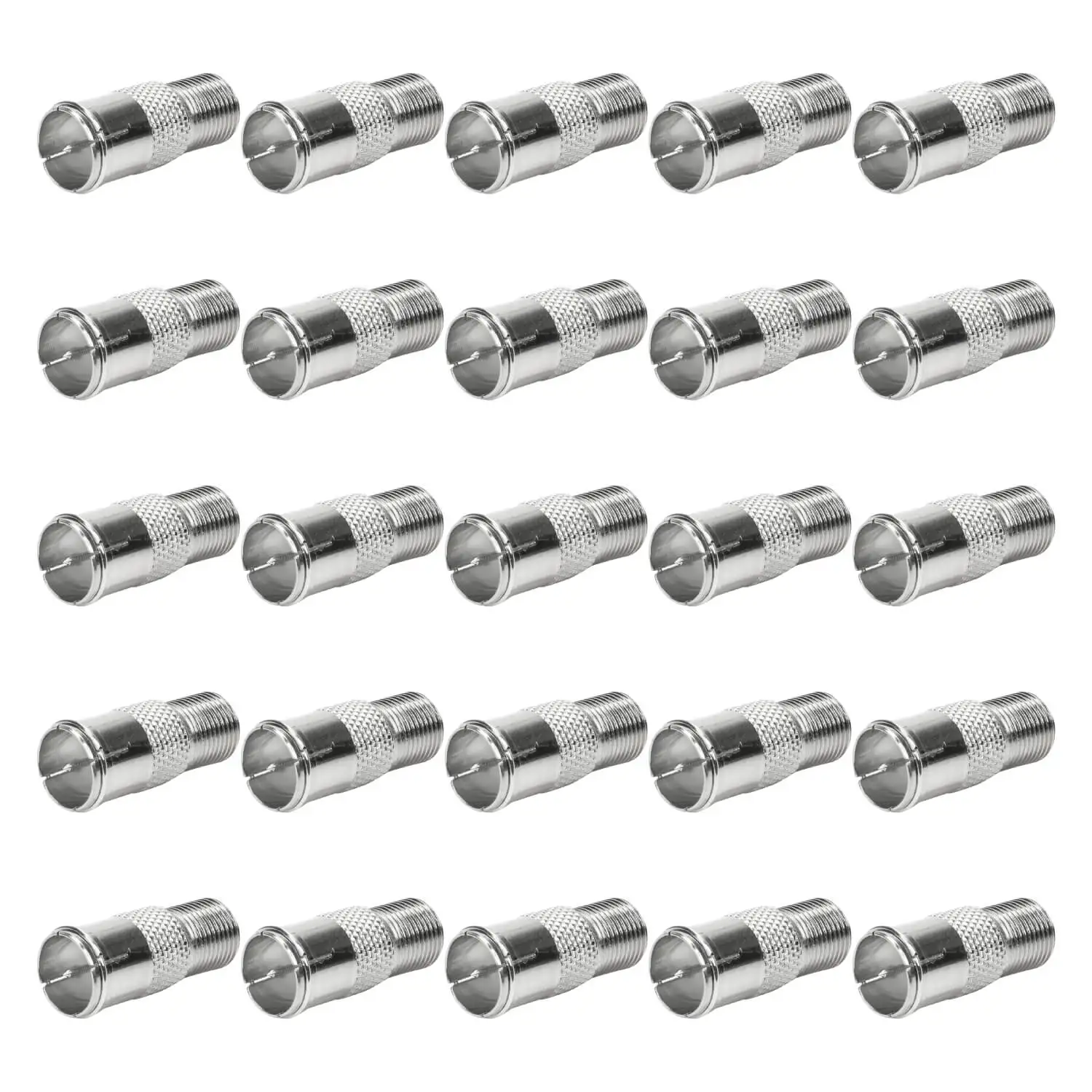 25x Adapter Connectors F Female Amendment X Quick Coupling Rg6