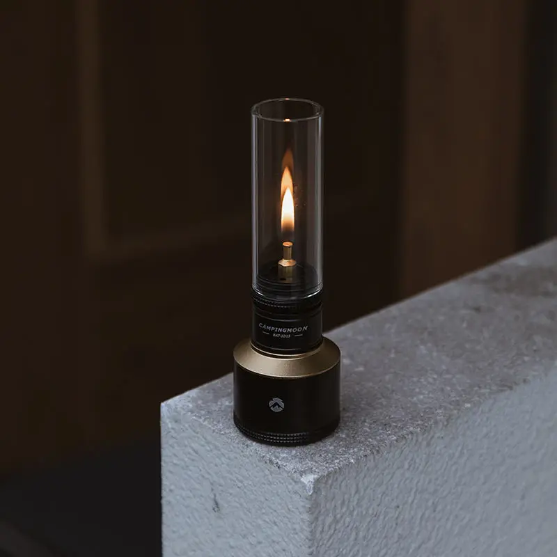 

Black Custom logo Refill Portable Picnic Hike Outdoor Lamp Camping Gas Lamp Lanterns