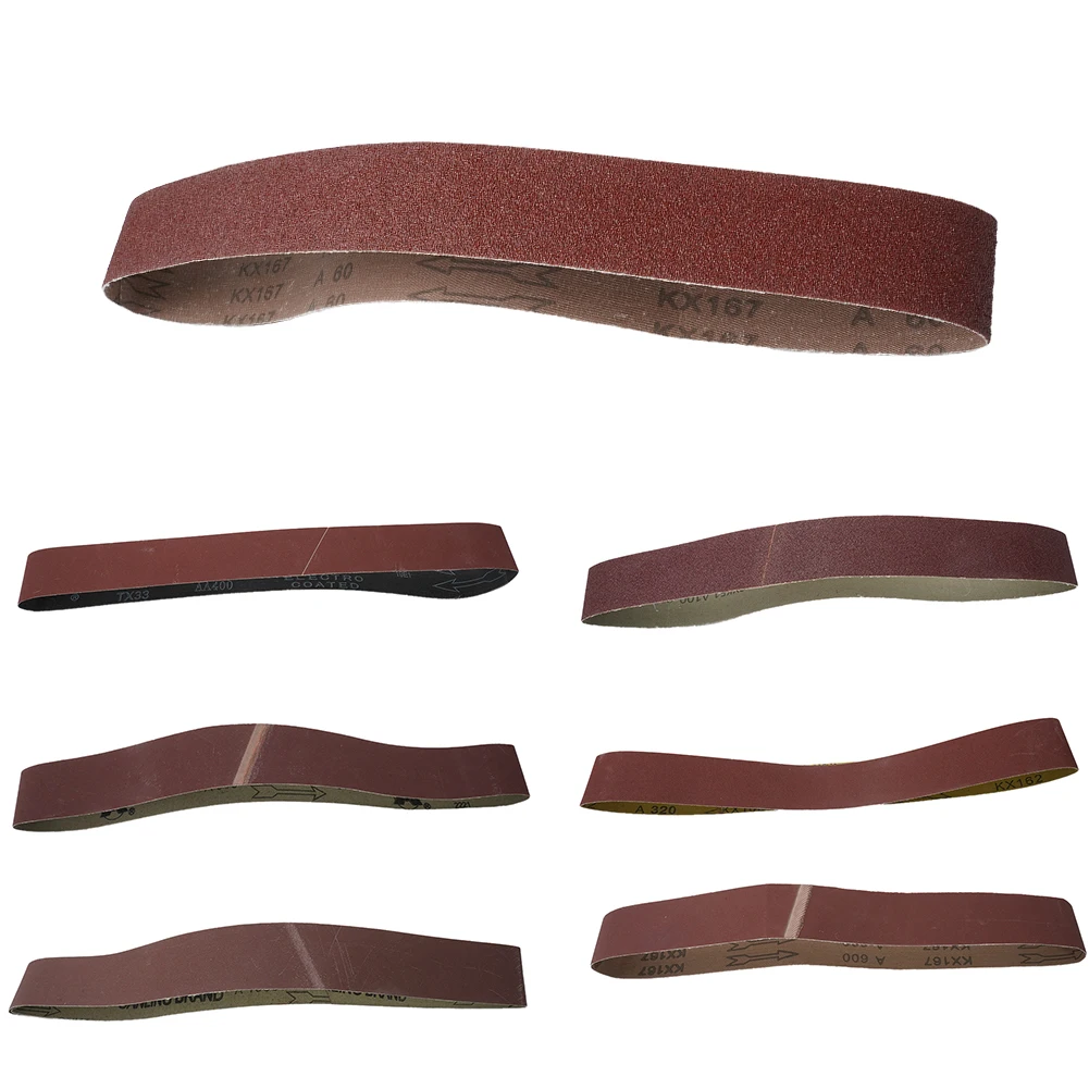 Abrasive Bands Sanding Belt Tools Hardware Accessories Aluminum Oxide Anti-static For Sander Power Rotary Brand New