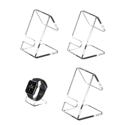 Acrylic Watch Display Stands Clear Watch Holder Organizer Jewelry Watch Rack Single Watch Display Holder Showcase