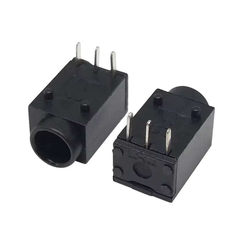 10PCs dc-003 dc-003a 3.5mm x 1.3mm DC power jack 3 pin plug female socket connector