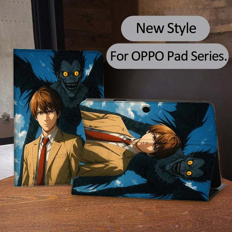 

D-Deaths N-Notes Cool Tablet Case For OPPO Pad 2 3 4 11 SE X Air 2 Neo Pro 12.1 10.36 11 11.4 13.2 Inch
