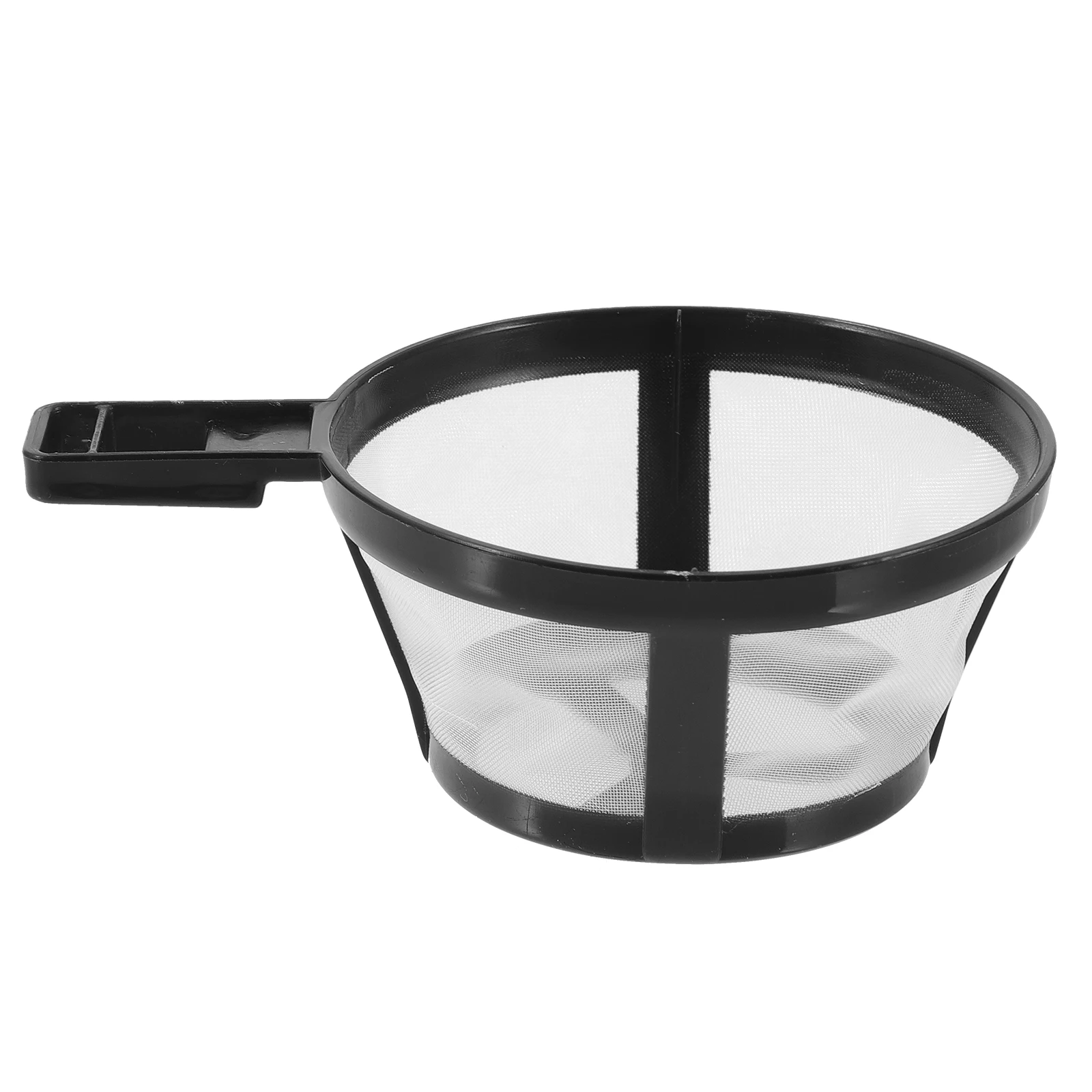 

Machine Reusable Strainer Basket Fine Mesh Filters Coffee Pot Filter Plastic Coffee Filter Efficient Filtration Safe Healthy