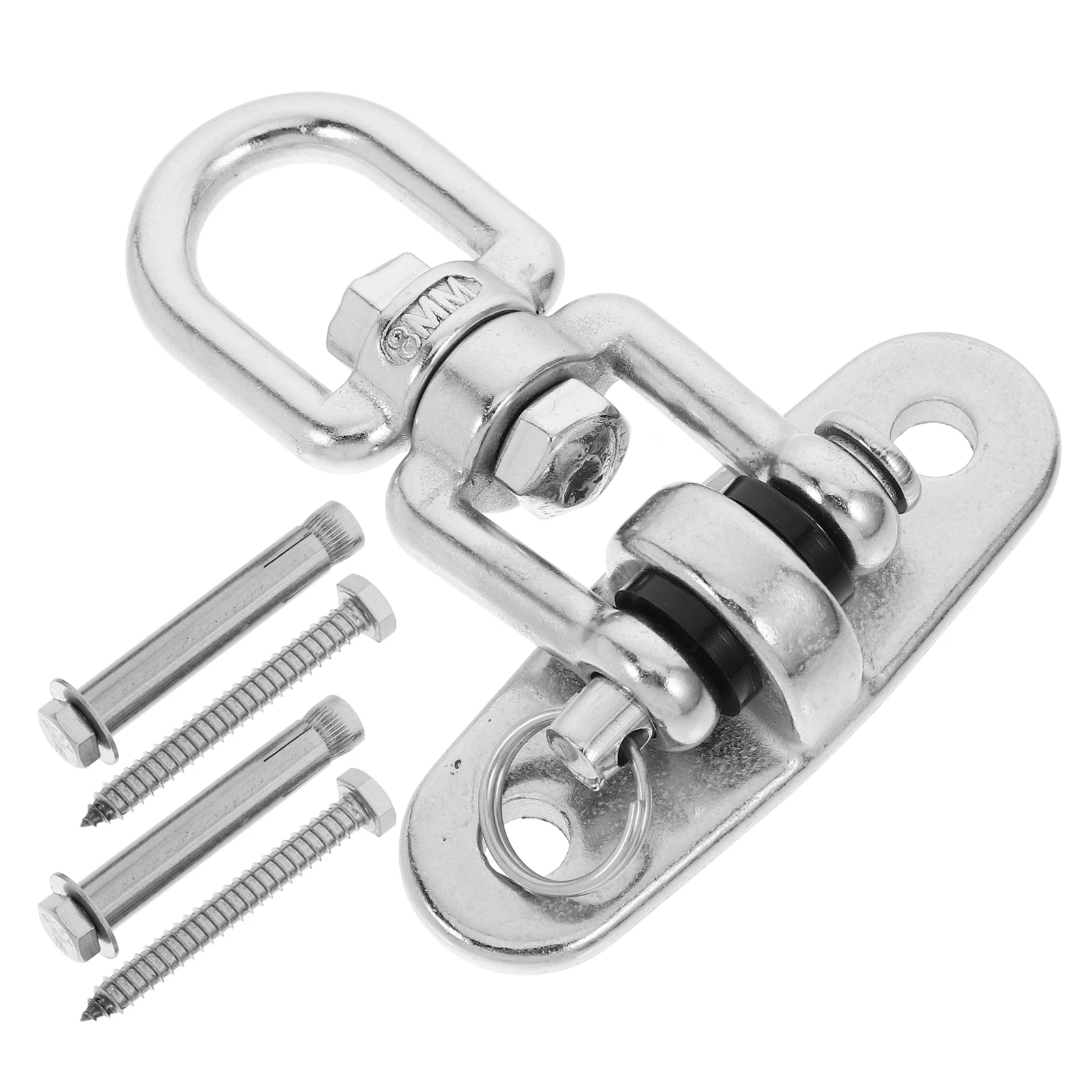 

Heavy Duty Hammock Hook Steel Swing Hangers Ceiling Mounting Hook For Hammock Chair Swing Set Sturdy Swivel Hanger Hardware Kit