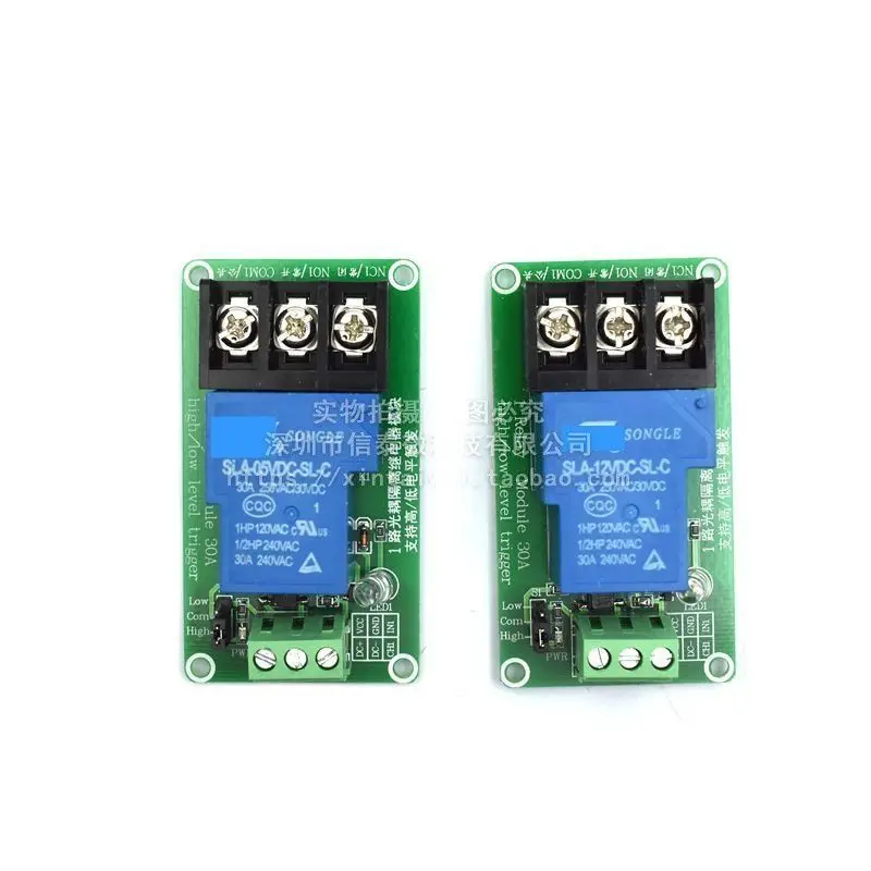 1 Đường 30A Với Optocoupler Cô Lập, Hỗ Trợ Cao Thấp Cấp Độ Kích Hoạt Công Tắc Module Relay 5V12V Cao Hiện Nay