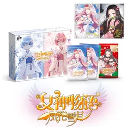 Wifu-Goddess Story Anime Figures Collection Card, Christmas Gift Box, brinquedos de mesa para crianças, criança, família, aniversário