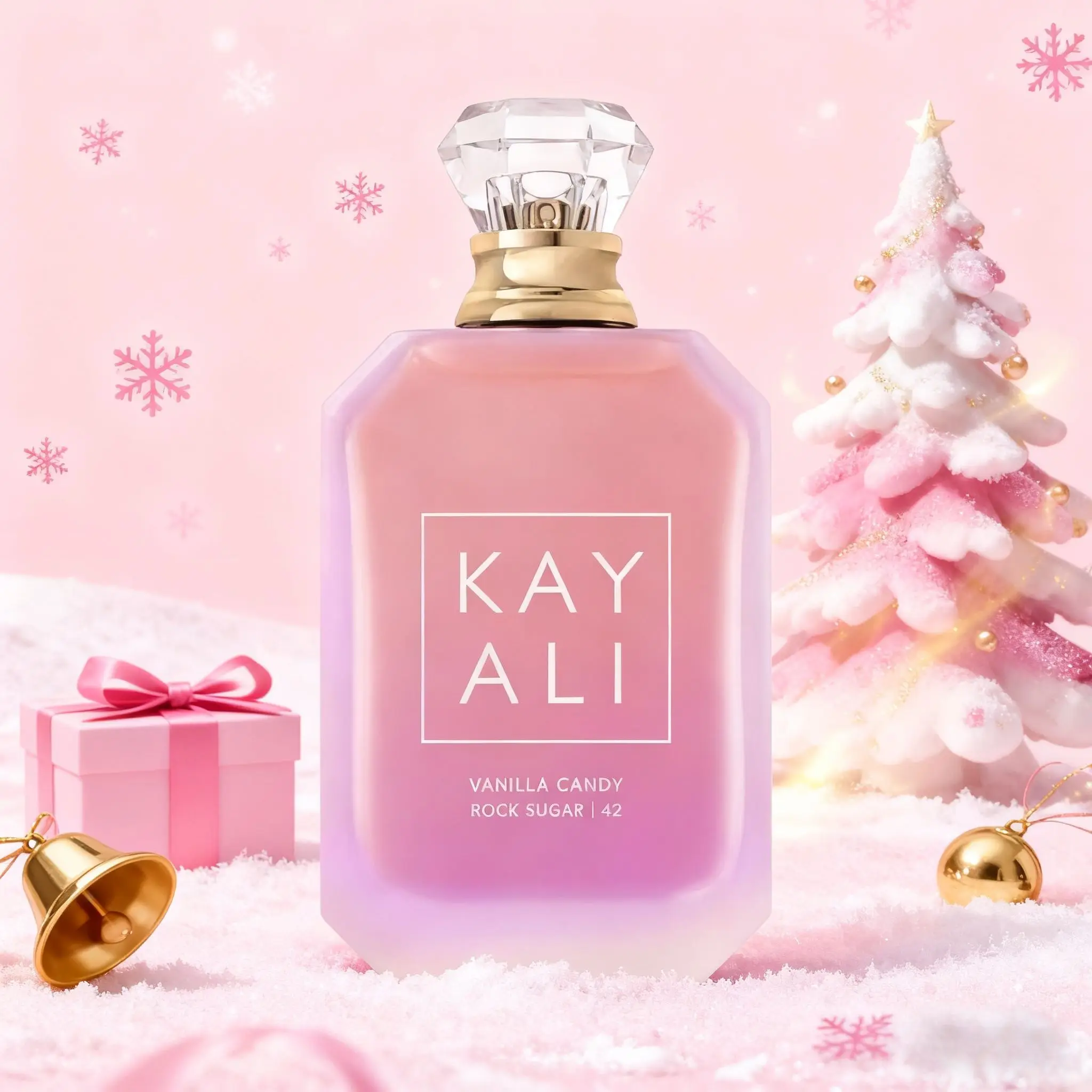 Vanilla Candy Rock Sugar | 42 Sweet Gourmand Perfume for Women, Playful Bubble Gum & Candied Pear Scent