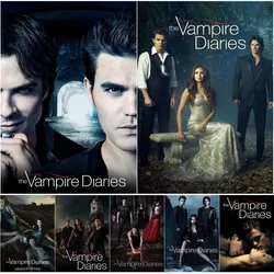 American TV Drama The Vampire Diaries Poster Canvas Printing Painting Bedroom Study Studio Living Room Wall Art Decoration