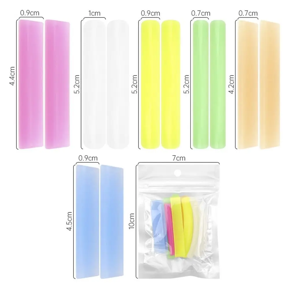 5/6 Pairs Eyelash Perming Silicone Pad Eyelash Rollers Patch Curler Rod Reusable Lash Lift Shield Pad For Lash Extension Supplie