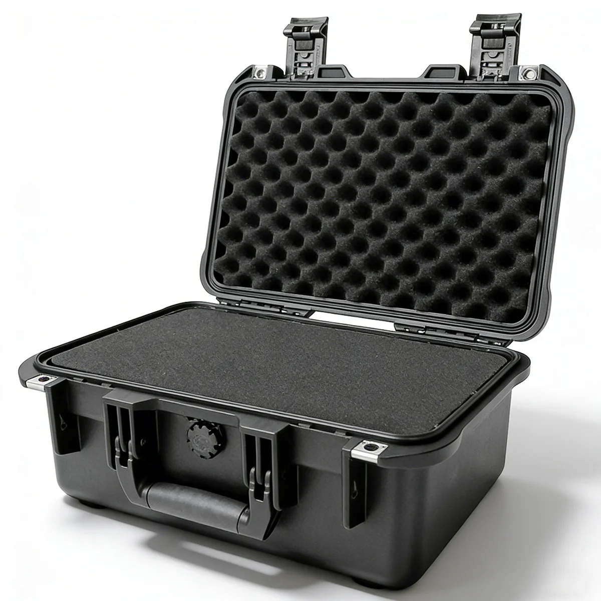 Étui de transport étanche en plastique rigide avec organisateur de protection en mousse de sécurité personnalisable pour outils et matériel, support OEM