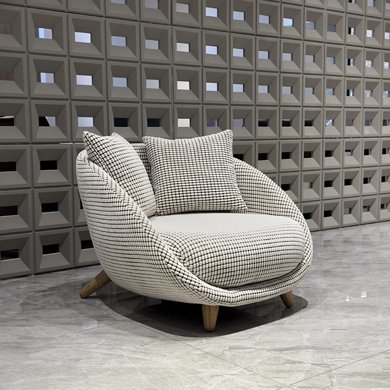 Living Room Bedroom Apartment Dining Chairs Fabric Portable Modern Luxury Leisure Chair for Hotel Office Villa Reception Use