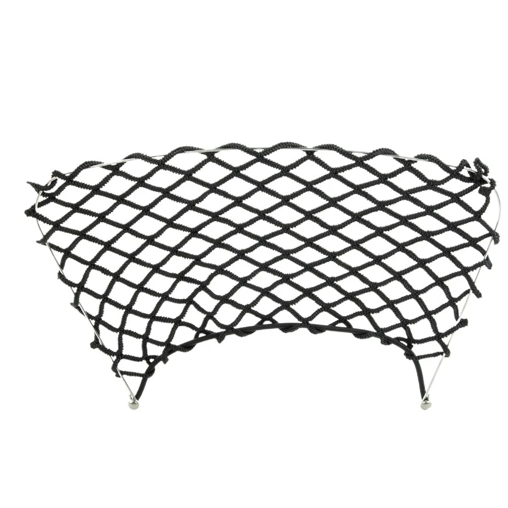 Car Tuck Net String Bag Pocket Fits For Benz 451 2009-2014 Black Rear Trunk Side Mesh Pocket Accessories