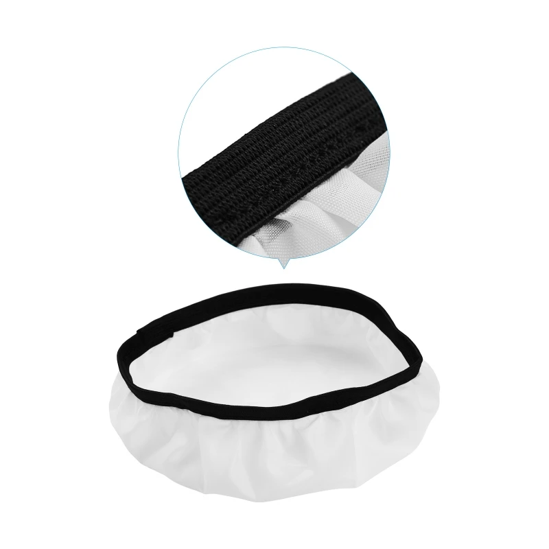 Chaussette diffuseur souple de 7 pouces/180mm, réflecteur stroboscopique de Studio/réflecteurs scintillants, chaussette diffuseur pour photographie de produits de Portrait