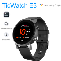 TicWatch E3 Smartwatch（Renovate） Wear 4100 Google Pay NFC Heart rate/blood oxygen/GPS/Bluetooth Running and cycling wristwatch