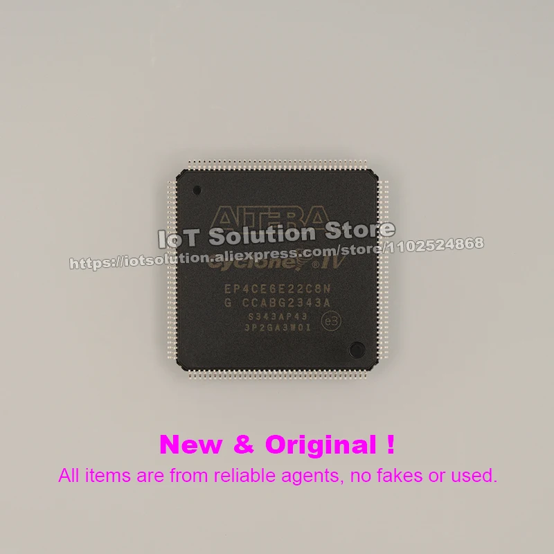 20x20mm แพคเกจ LQFP144EP EP4CE6E22C8N