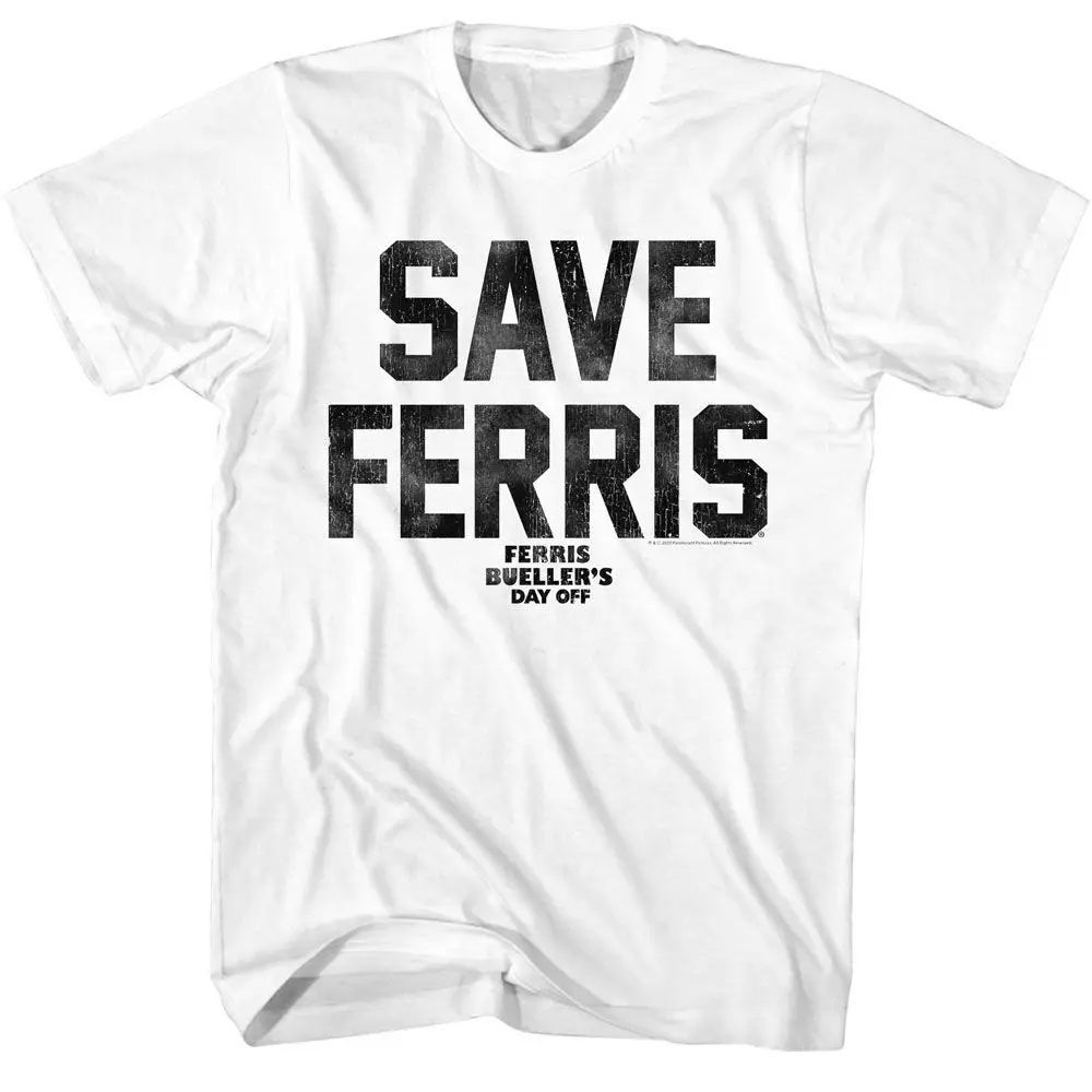 Ferris Beuller Save Again Movie T Shirt