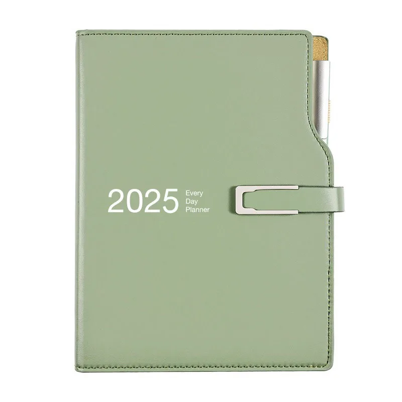 2025 Plan A5 Schedule Calendar Daily  Notebook A6 Handbook School Sketchbook Note Book Student Diary  monthly plan Notepad