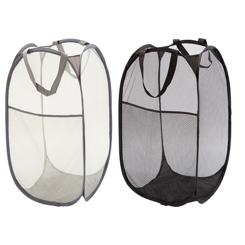 Foldable Clothes Camping Bags Foldable High Quality Mesh Increased Capacity Storage Bag Wire Family S Replacement