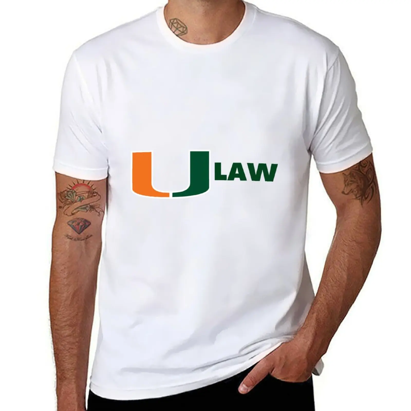 

University Of Miami Law T-Shirt hippie clothes heavyweights tops funny meme t-shirts mens clothing