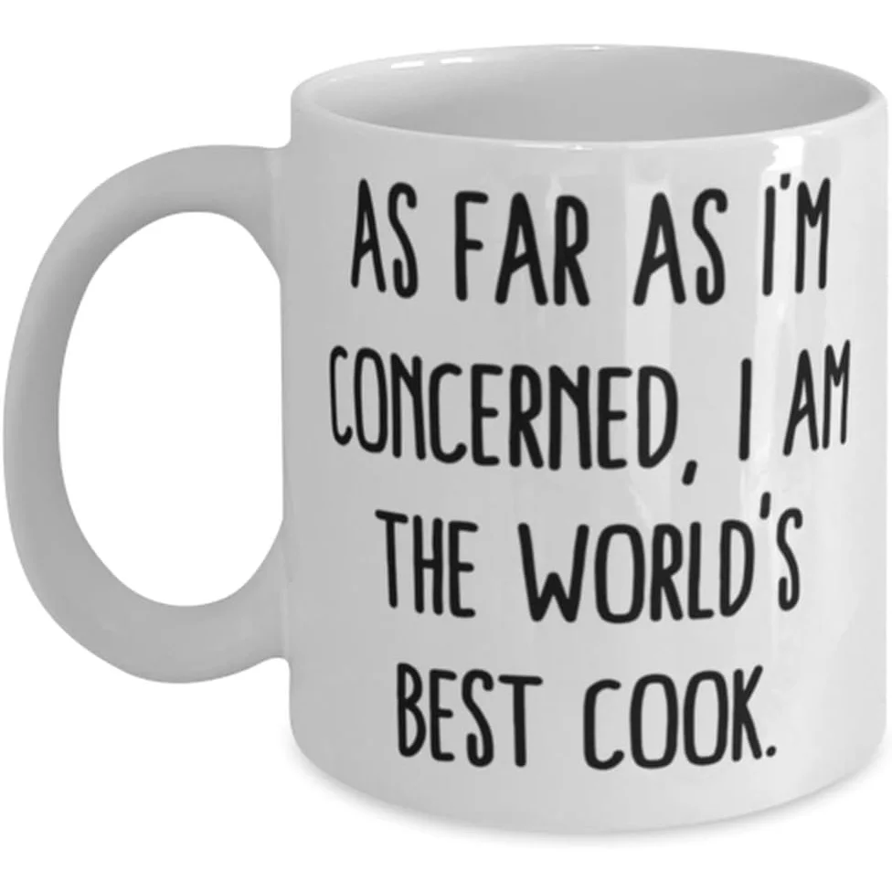 

Gag Cook Gifts, in My Opinion, I Am The Best in The World, Surprise Graduation 11Oz Mug for Coworkers from