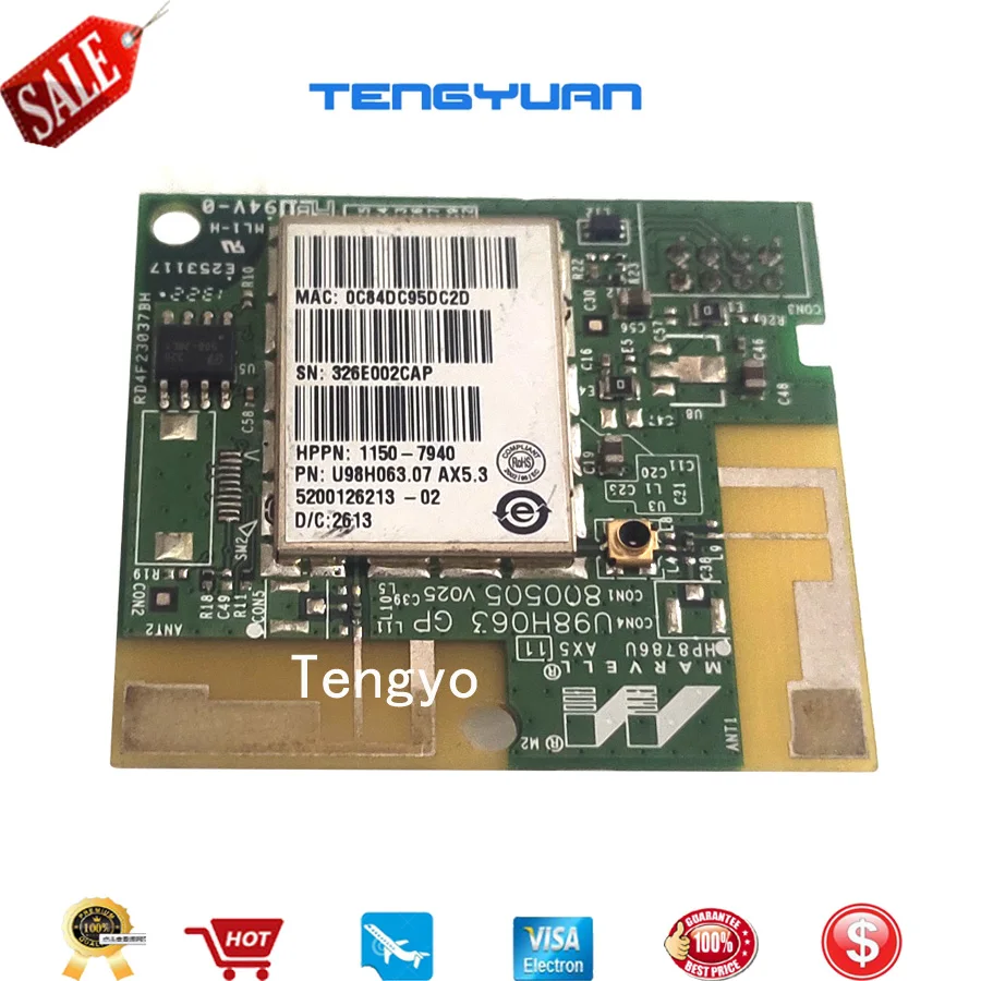 Original New 1150-7940 Wireless Card module WIFI Board For HP M251 M276 M401 M425 M375 M475 HP401 HP251 276 HP425  network card
