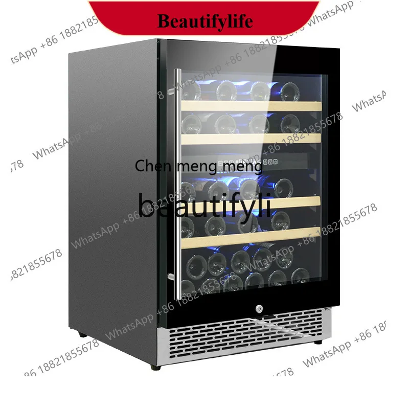 

AB02 Constant Temperature Wine Cabinet Household Wine Cabinet Mini Air-cooled Frost-free Intelligent Refrigeration